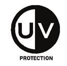 UV Ray Protection Superb protection against