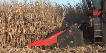 depicts the blade system that is responsible for the chopping action on the corn head.