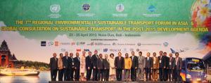 Seventh Regional EST Forum 2013, Bali, Indonesia The Ministry of Transportation of the Government of Indonesia, the Ministry of Environment of the Government of Indonesia, the Ministry of the