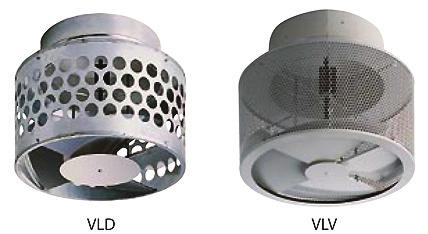 Presentation and benefits VLD VLV The VLD and VLV diffusers have been specifically designed for industrial applications They are made of steel and aluminum and come with adjustable guide bladesthese
