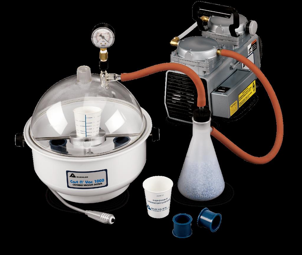 Vacuum Systems,Consumables & Accessories Cast N' Vac 1000 This vacuum system offers excellent pore impregnation in a compact format.