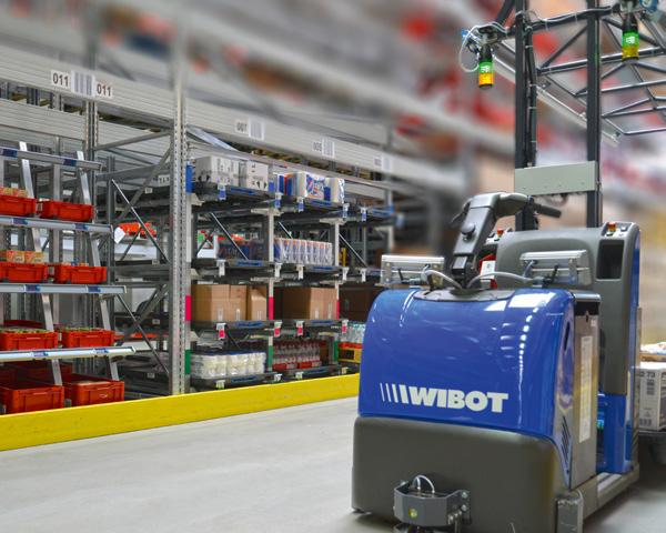 The WIBOT supports the manual picking process in an optimal way and convinces through high flexibility and ergonomics.