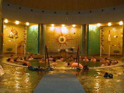 The Spa, which uses water