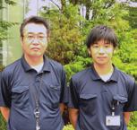 VOICE Working to Improve Functions and Reduce Weight of Wire Harnesses Tsutomu Sakata (Group Leader, left) Hiroaki Sakamoto (right) Development & Design Department 2, Development & Engineering