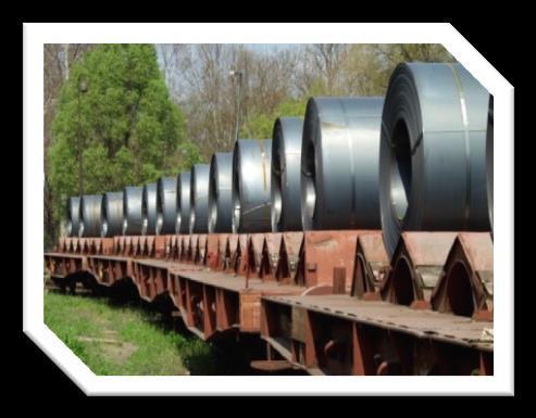 Services: Forwarding by Rail 13 Base material supply (iron ore: fine/concentrate/pellets, slabs, coal, manganese ore, 2.5-3.