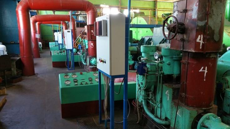1, 4, 5, 6 1400kW turbine hydraulic control system (Thailand).