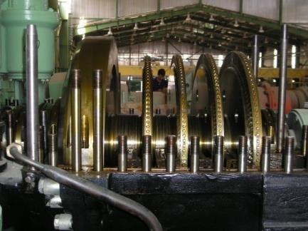 turbine -Design, delivery, assembly, commissioning and