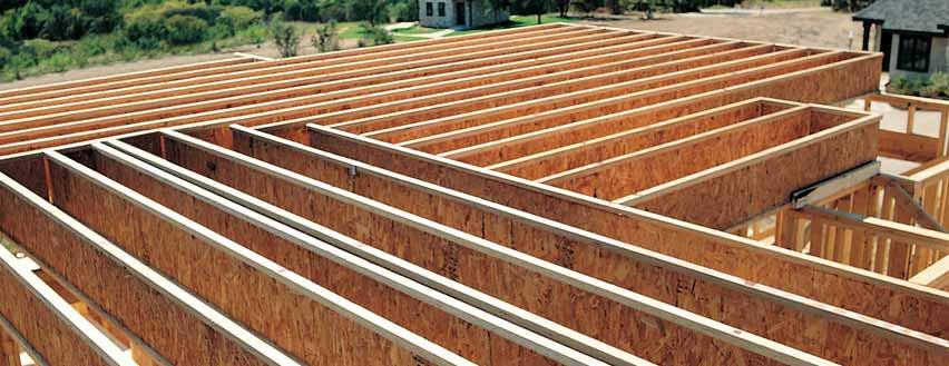 LP SolidStart I-Joists Straighter and more uniform in strength, stiffness and size than traditional lumber, LP SolidStart I-Joists are lightweight and available in
