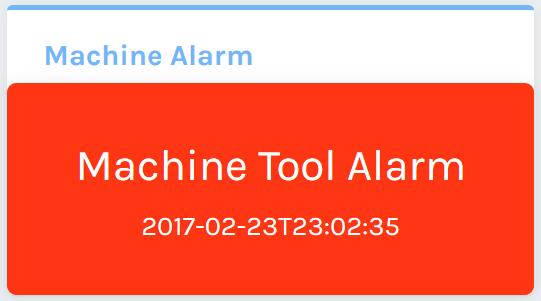 Alarm Text Color -