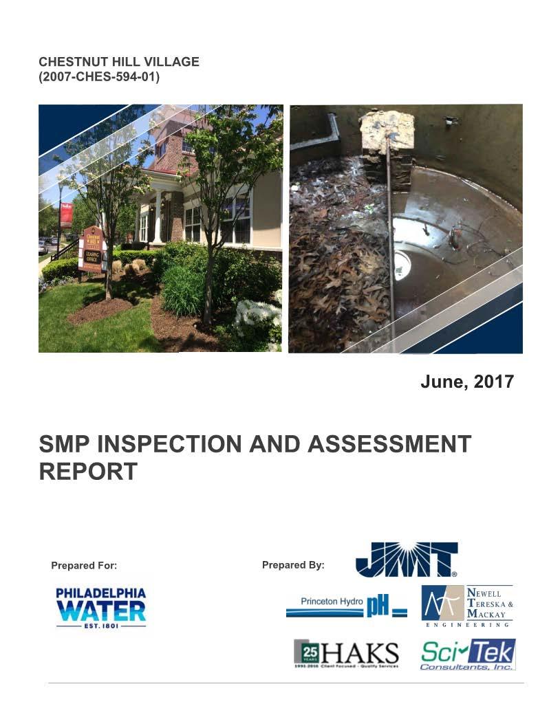 Compliance Reporting & As-Built Plans Compliance Report Elements: Site and SMP Description Field Observations Photo/Video Log Inspection Checklists Hydraulic Assessment of SMPs SMP Grading A - System
