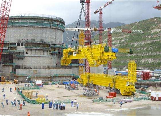 Taishan Dome lifting completed September
