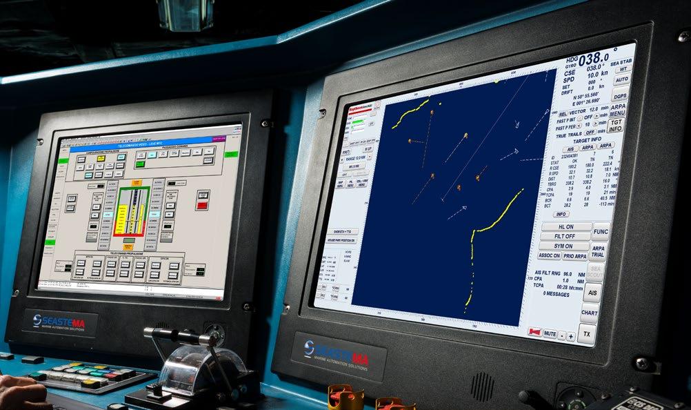 Leader in integrated solutions Open systems technology, leading expertise in developing large Ship automation systems and specific know how in Automation s for Yachts, make Seastema the ideal partner