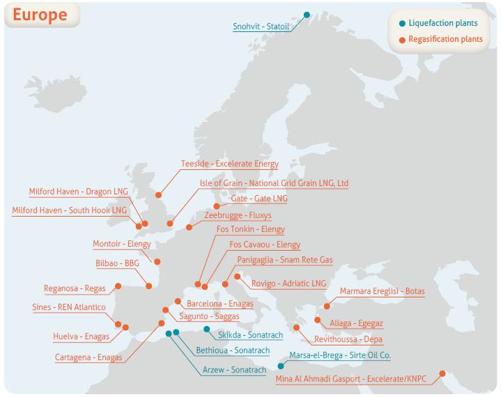 A new era LNG Europe European imports