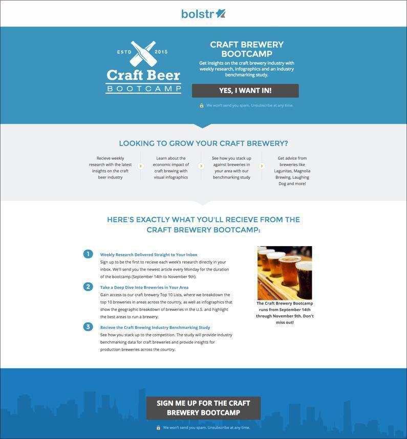 LANDING PAGES CALL TO