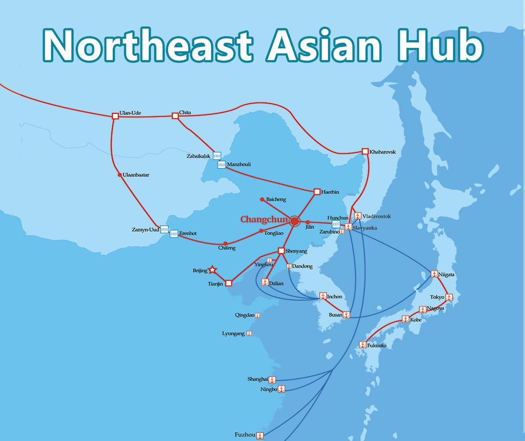 CN Coverage China and Northeast Asia Changchun as the Hub of Northeast Asia handled by Changchun International Land Port Development Co.