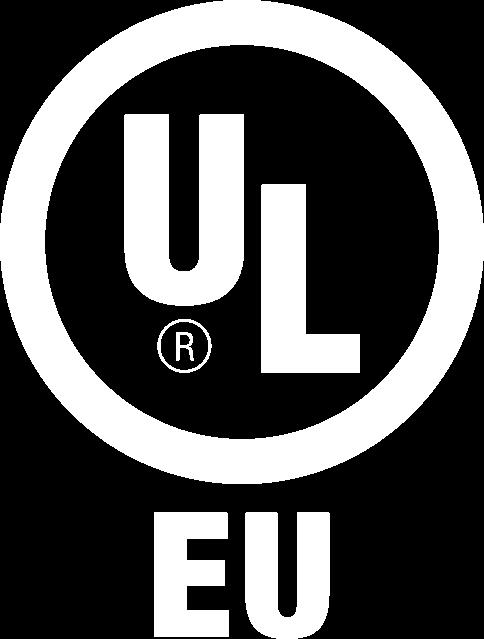 A p p e n d i x U L - E U C e r t i f i c a t e Certification Mark UL-EU mark Page 5/5 The UL-EU Mark, as displayed below, shall appear on certified products only.