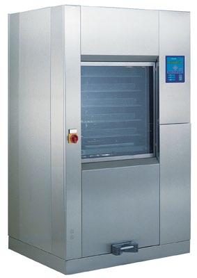 8666/8668 3 Removable spray arms Easy-to-clean spray arms are placed between each level of goods. Sliding doors moving downwards Made of sound- and heat-insulated safety glass.