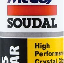 Soudaseal MS Clear HIGH PERFORMANCE CRYSTAL CLEAR SEALANT