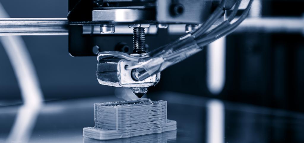 Industrialize additive manufacturing Additive manufacturing is the process of layering physical materials to create a completed product or component based on a digital twin.