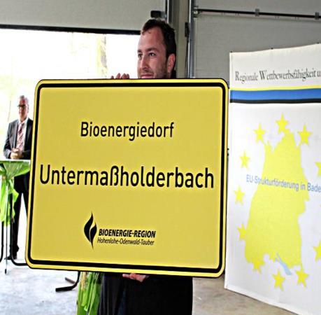 Best practice example: Bioenergy Village Untermaßholderbach, Germany Concept: 2.