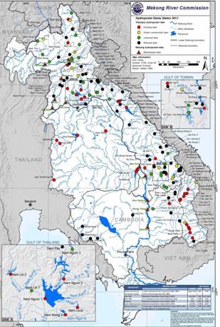 3. Basin Development Opportunities and Challenges (1) The Basin offers development opportunities and cooperation for mainstream and tributary water resources (hydropower) development, fisheries,