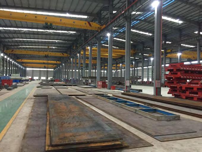 Production GWP has two cooperative steel manufacturing plants in Dongguan and Huizhou in Guangdong Province, China, with approximate land areas of 20,000