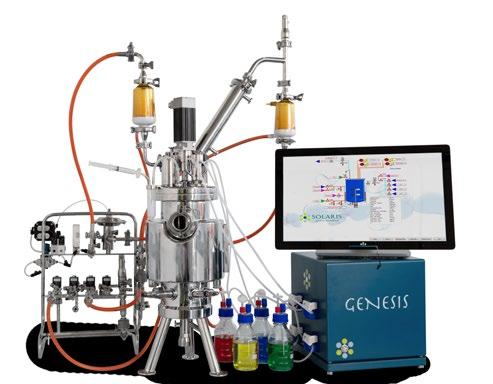 GENESIS is R&D Sterizable-In-Place Benchtop Fermenter/Bioreactor available from 7,5 up to 20 litres total volume.