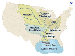 Why focus on the Mississippi River Basin part of 37 states- 3 rd largest