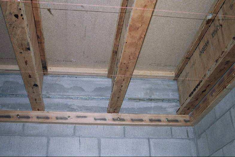joists with boundary
