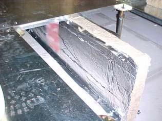 Photograph A2. Cavity barrier in floor void.