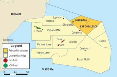 Offshore Gas Development Gas discoveries in the Romanian Black Sea shelf Domino 1: Exxon-Petrom (42-84 Bcm) Ana and Doina: Sterling (10 Bcm)