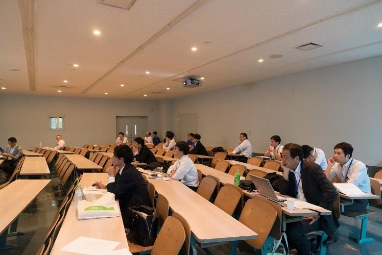 number of audience. The brief summary and discussion of each presentation are as follows. Mr. Takeuchi, T who is one of authors for paper No.