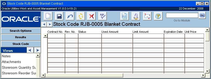 Conductor Information 08 Blanket Contract view Vendor Manufacturer You can maintain a list of authorized vendors and the manufacturers for each item in your catalog by entering this information in