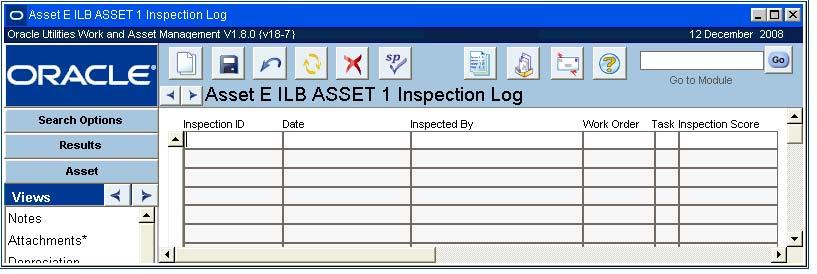 Asset Views The work order does not show in the Work History view of the Asset module until it is activated.