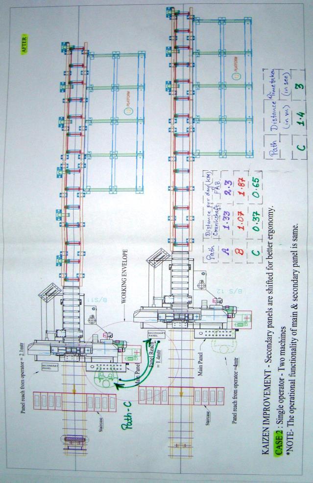 CAD drawing used (showing two ba
