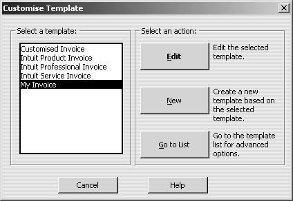 Customising forms and writing QuickBooks Letters Designing a custom layout for an invoice form With the QuickBooks Layout Designer, you can change the design or layout of a form.
