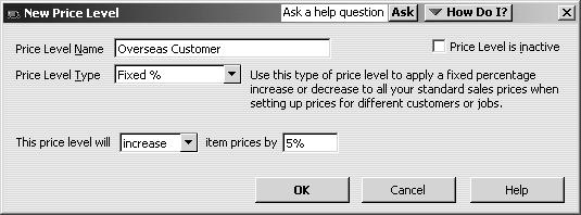 Using multiple currencies Your screen should look like this: 9 Click the Additional Info tab to display it: 10 In the Price Level field, type Overseas Customer and press Tab.