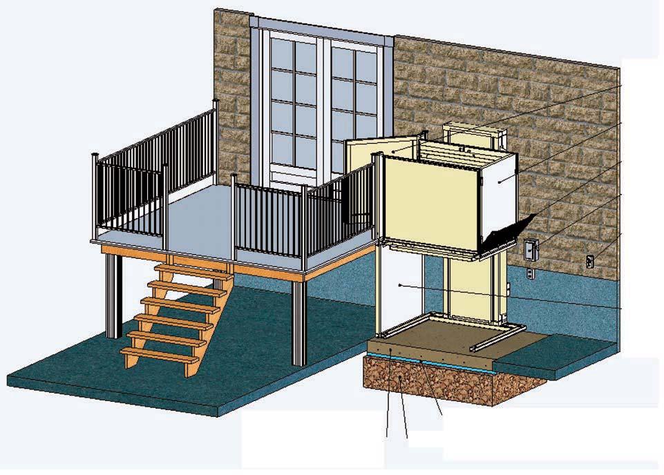 10 Figure 6 illustrates the site construction details for a typical outdoor application.