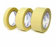 TAPES SOLVENT Item 60 S Natural rubber Paper medium creping Backing: Impregnated Paper Medium Creping Adhesive: Natural Rubber solvent based Colours: Ivory Suitable for industrial processes, building