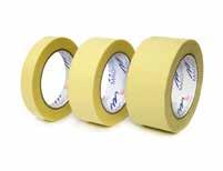 MASKING TAPES SOLVENT 80 C Item 60 S80 NATURAL RUBBER Paper medium creping Do it Backing: Impregnated paper medium creping Adhesive: Natural Rubber solvent based Colour: Ivory Suitable for high
