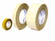 PVC PVC TAPES Item 20 Natural rubber Manual sealing Silent Backing: PVC Adhesive: Natural Rubber Colour: Brown, Transparent, White No - noise unwinding Very good adhesion on several surfaces Easy