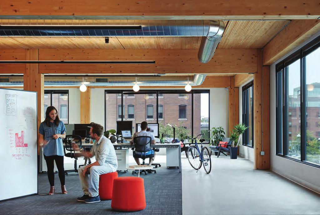 Acoustics and Mass Timber: Room-to-Room Noise Control Richard McLain, PE, SE Senior Technical Director WoodWorks Photo: Corey Gaffer courtesy Perkins + Will T3 Minneapolis Architect: MGA Michael