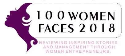 100 women Faces 2019 100 Women Faces 2019 100 Women Faces is an initiative taken by Womennovator aiming to present stories of young & dynamic women entrepreneurs, and the trials, triumphs and