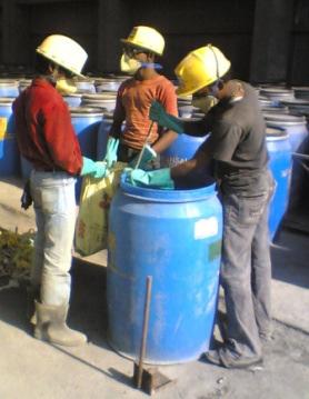handling waste Implementation of