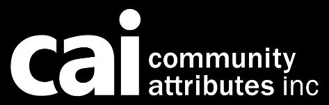 Community Attributes Inc. tells data-rich stories about communities that are important to decision makers.