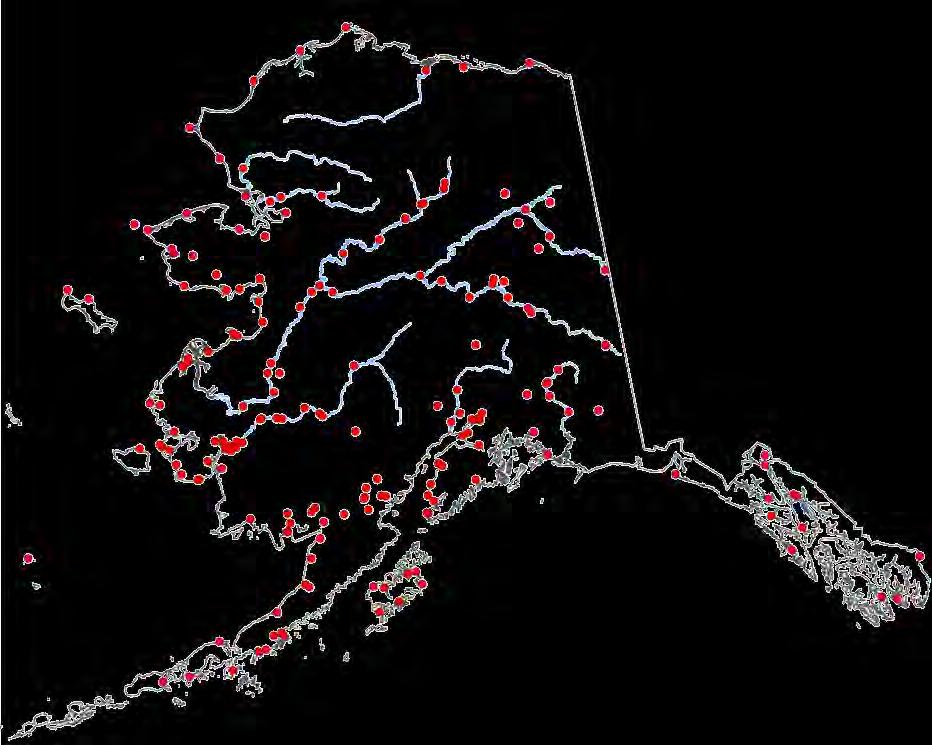 Alaskan Communities with Erosion
