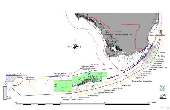 Marine Zoning Action Plan Florida Keys National Marine Sanctuary & Protection Act (1990) Develop a management plan and form Advisory Council Use of temporal and geographic zoning Management