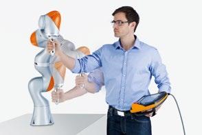 Its bionic kinematic system, based on the human arm, makes