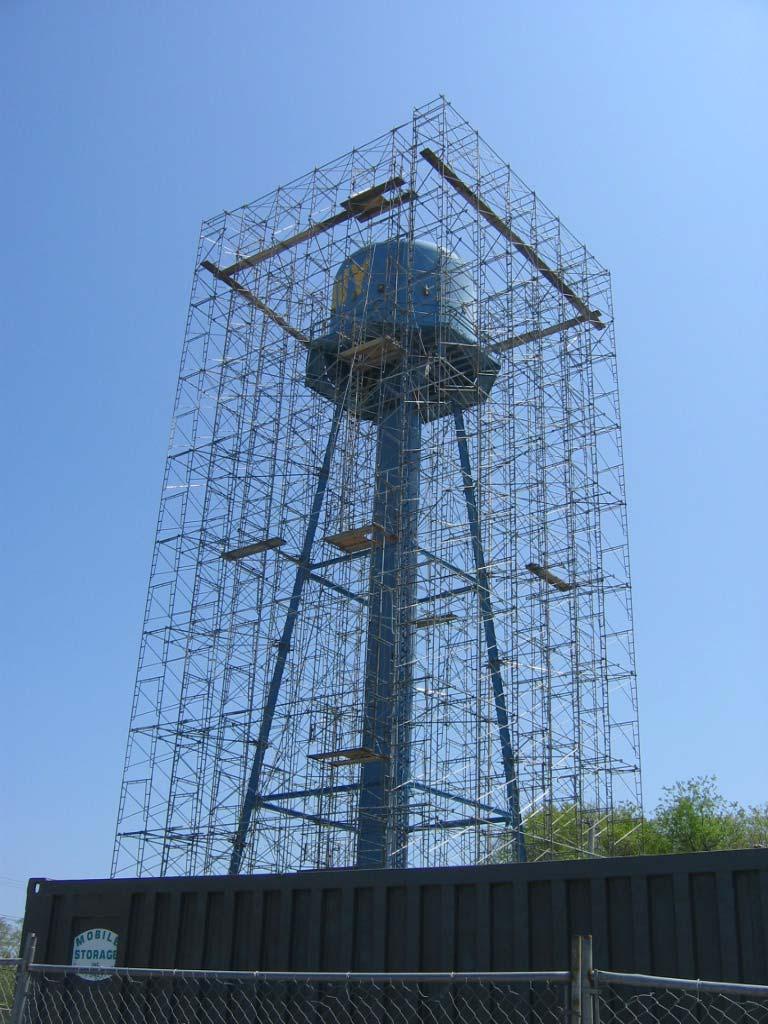MELVILLE WATER TOWER - Introduction Tower consisted of a 50,000-gallon elevated tank on a steel tower.