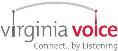 VIRGINIA VOICE BROADCAST SCHEDULE Virginia Voice broadcasts 24 hours per day, seven days per week. Each weekday s Richmond Times-Dispatch is read live from 7:10 a.m. until 9:00 a.m., and rebroadcast at 9:30 a.